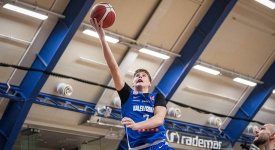 "Ogres" basketbolisti Tallinā neaptur "Kalev/Cramo" izrāvienu un piedzīvo zaudējumu