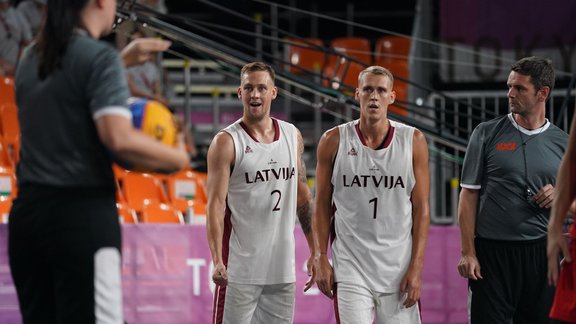 Tokijas olimpiskās spēles, 3x3 basketbols, ceturtdaļfināls: Latvija - Japāna - 59