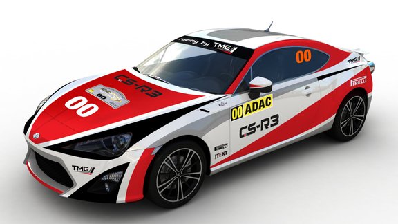 Toyota GT86 CS-R3 rallija auto - 2