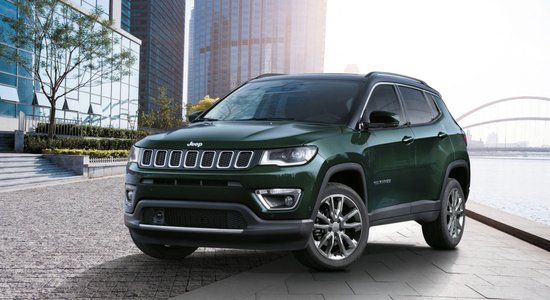 Eiropā modernizētais 'Jeep Compass' būs tikai ar priekšpiedziņu