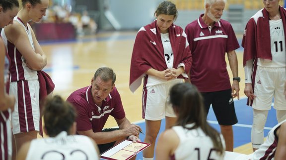 Basketbols, Latvijas sieviešu izlase, pārbaudes spēle pret Somiju - 10