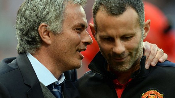 Jose Mourinho and Manchester United Ryan Giggs