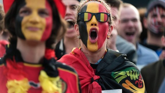 Belgium fans