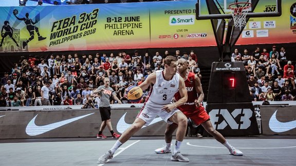 3x3 basketbols, Pasaules kauss: Latvija - Polija - 2