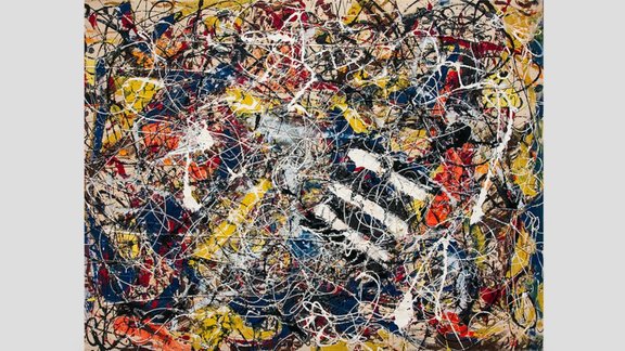 Jackson Pollock. Number 17A. 1948. Privāta kolekcija