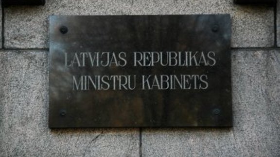 Latvijas Republikas Ministru kabinets. Foto: DELFI.