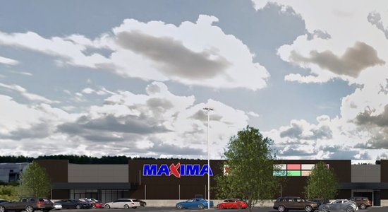 ФОТО: На выезде из Риги у Видземского шоссе появится торговый центр Maxima