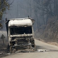 Portugāles ugunsgrēks: 12 cilvēki paglābušies ūdens cisternā