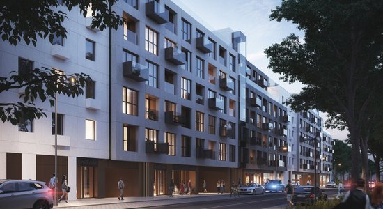 ФОТО: как будет выглядеть жилой проект на улице Ханзас стоимостью 35 млн евро