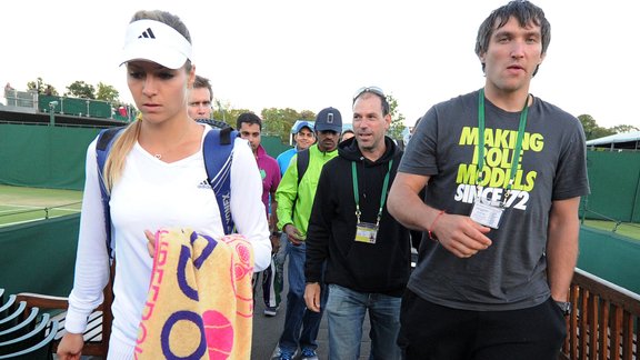 Maria Kirilenko and Alexander Ovechkin