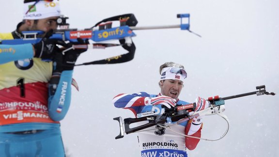 Emil Hegle Svendsen, Martin Fourcade