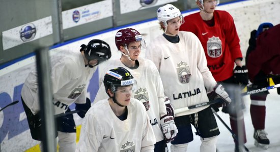 ФОТО, ВИДЕО: Хоккеисты сборной Латвии начали подготовку к ЧМ-2016