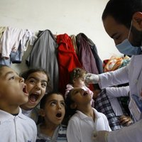 Eiropu apdraud Sīrijas poliomielīts