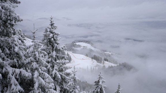 Austria Weather snow Alpine ziema winter