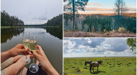 Dodamies meklēt romantiskākās vietas Latvijas dabā