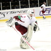 Latvijas U-18 hokejisti PČ ceturtdaļfinālā varonīgā cīņā piekāpjas vienaudžiem no Kanādas