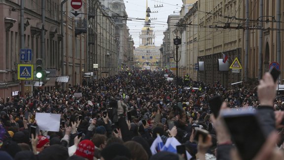 Protesti Maskavā 30.01.2021 - 9