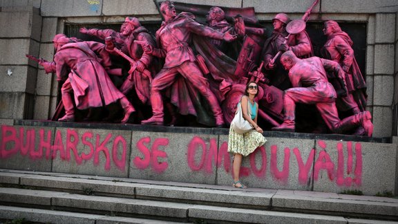 Soviet Army monument in Sofia