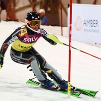 Gasūna pirmo reizi iekļūst Eiropas kausa divdesmitniekā slalomā