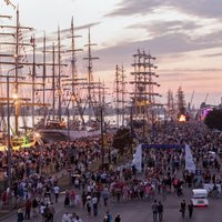 'The Tall Ships Races' kulminācija priecē un apgrūtina tūkstošus