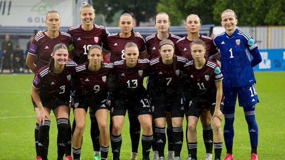 Latvijas sieviešu futbola izlase