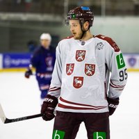 Latvijas hokejisti otrajā pārbaudes spēlē zaudē Francijai