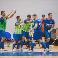 Latvijas telpu futbola virslīgā atgriezies pašmāju grands 'Nikars'