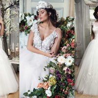 Foto: Mežģīnes un baltā nokrāsas – 'Ingrida Bridal' jaunā kāzu kleitu kolekcija