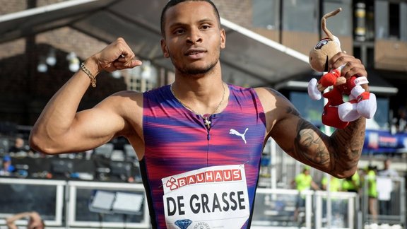 Andre De Grasse of Canada 