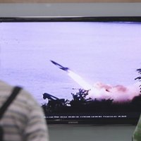 Pārkāpjot ANO aizliegumu, Ziemeļkoreja izšauj divas raķetes