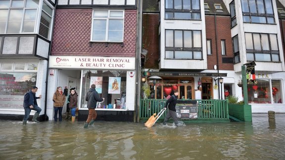 BRITAIN FLOOD london