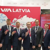 Latvijas transporta nozare izstādē Krievijā prezentē sevi ar jaunu zīmolu
