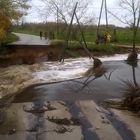 Foto un video: Biedējošo plūdu rudens Latvijā