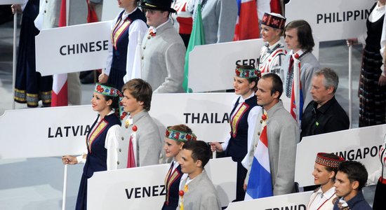 Noslēgusies Pasaules koru olimpiādes pēdējā apbalvošanas ceremonija