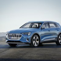 'Audi' prezentējis sērijveida elektrisko apvidnieku 'e-tron'
