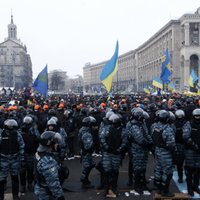 "Беркут" насчитал 20 пострадавших в столкновении у суда Киева бойцов