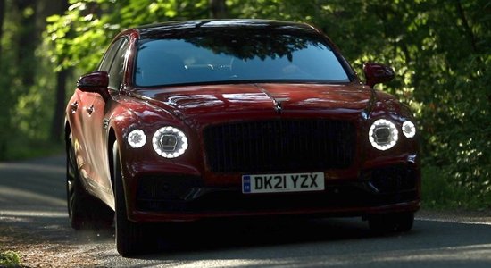 Video: Auto kā mākslas darbs – 'Bentley Flying Spur V8'