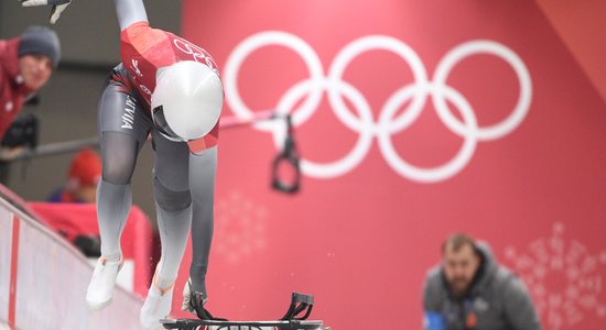 XXIII Ziemas olimpisko spēļu sacensības skeletonā sievietēm (17.02.2018.)