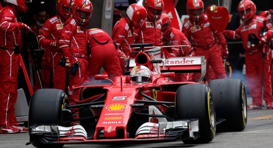 Fetels uzrāda ātrāko apļa laiku Bahreinas 'Grand Prix' treniņbraucienu pirmajā sesijā