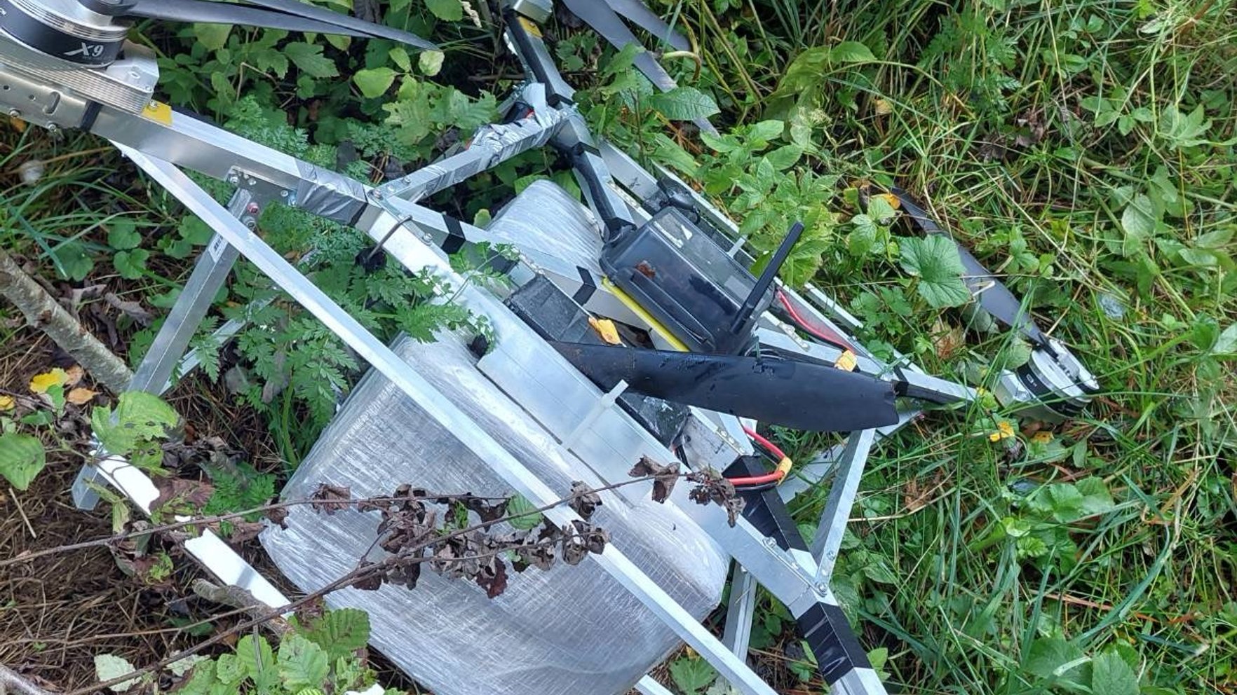 Latvian border guards seize drone and 15,000 smuggled cigarettes