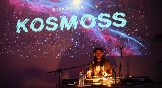 Foto: Hardijam Lediņam veltītā diskotēka-lektorijs 'Kosmoss vol.2'