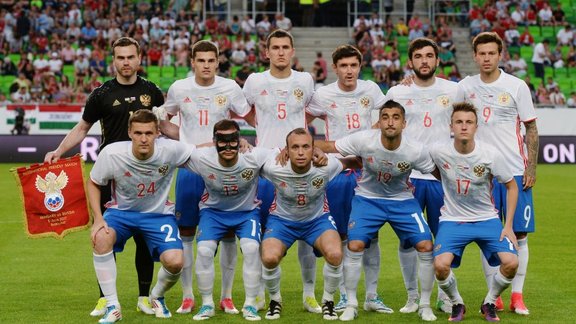 Football friendly Hungary vs. Russia