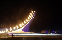 Soči 2014: Iedegta XXII Ziemas olimpisko spēļu uguns
