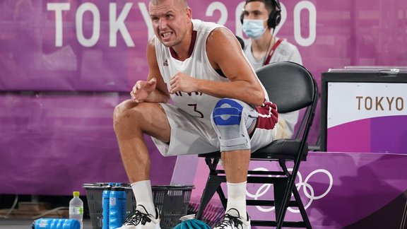 Tokijas olimpiskās spēles, 3x3 basketbols, ceturtdaļfināls: Latvija - Japāna - 52