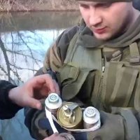 Video: Kā prokrieviskie separātisti Doņeckas apkaimē ar granātām makšķerēja