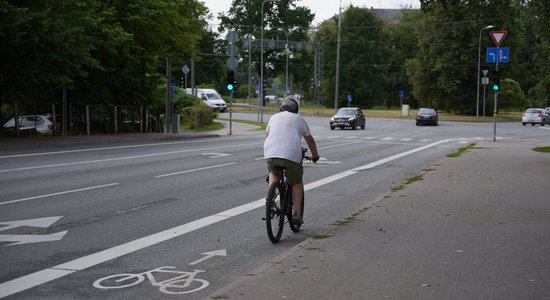 На трех маршрутах в Риге организованы новые велодорожки