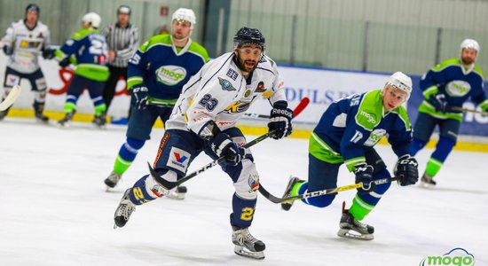 'Mogo' uzvar 'Kurbadu' arī trešajā hokeja virslīgas finālsērijas spēlē
