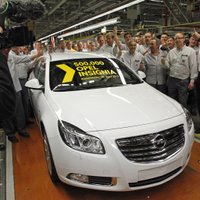 Pusmiljonais 'Opel Insignia' pamet Riselsheimas rūpnīcu