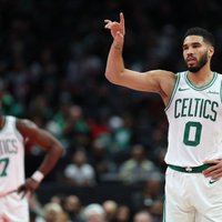 "Celtics" Latvijas mantojuma nakts spēlē sakauj "Wizards"