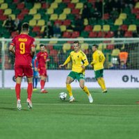 Lietuva zaudē vietu UEFA Nāciju līgas C divīzijā